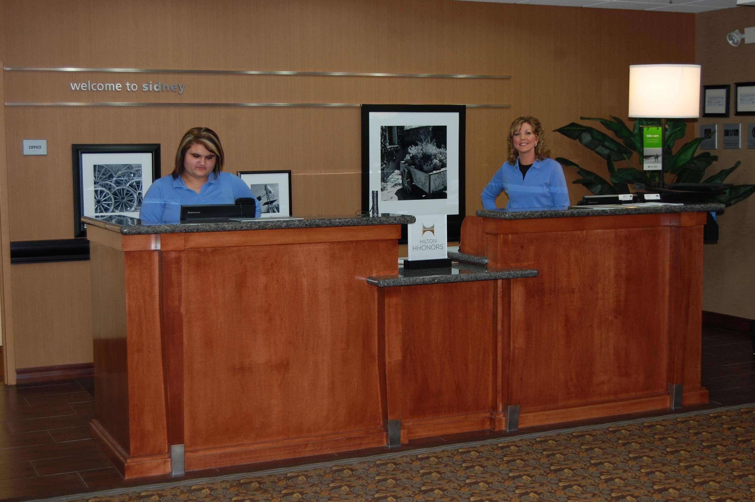 Hampton Inn Sidney Interiør bilde